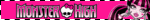 a blinkie showing a text saying 'I love HTML'