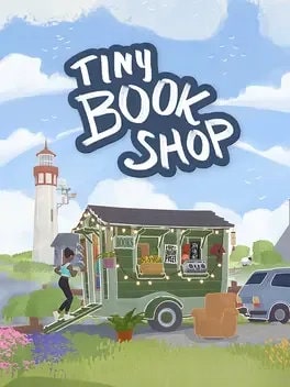 The box art of the game 'Tiny Bookshop'.