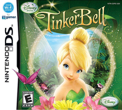 The box art of the Nintendo DS game 'TinkerBell'.