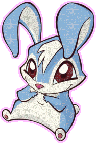 An image of Kiko from Winx Club, sitting down and animated to sparkle.