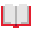 An icon of an open book
