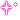 An icon of a rainbow that is animated to sparkle
